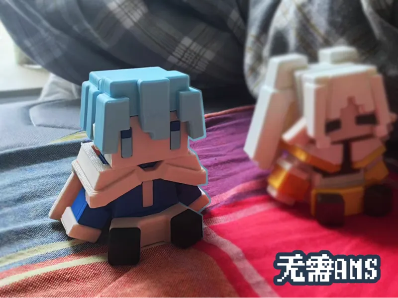 葬送的芙莉莲 辛美尔 像素风小玩偶(无AMS)