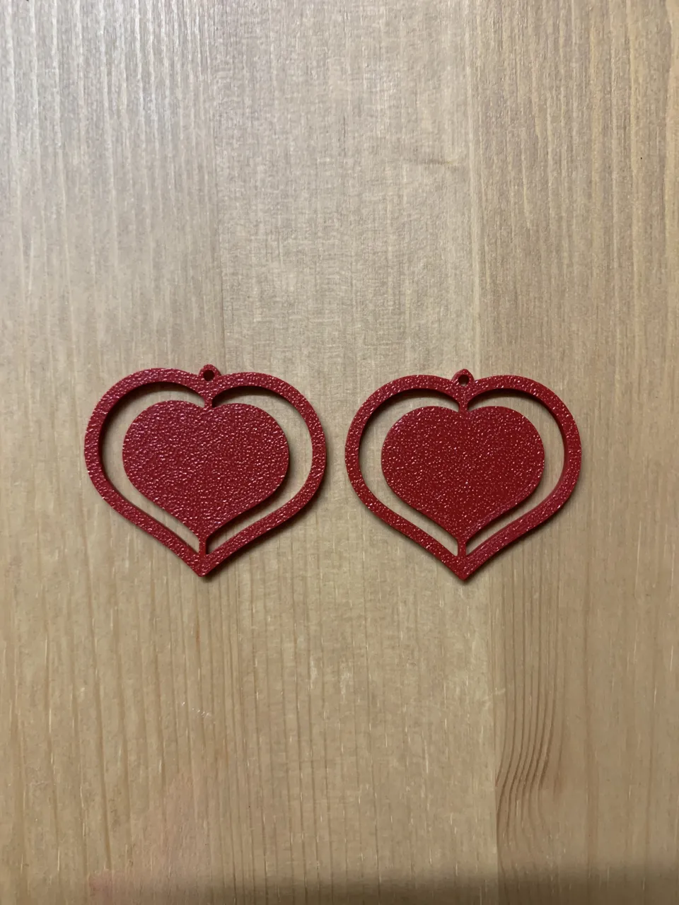 Heart Earrings view 2