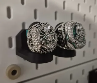 Skadis Ring Display Mount + Parametric option