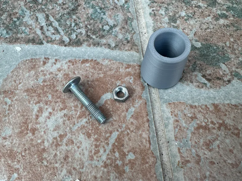 shutter stop cap