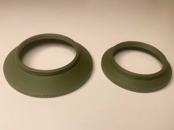 Bagues d'adaptation pour filtres photo 33-49mm