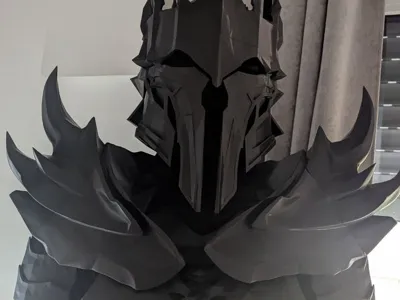 Daedric Shoulder Armor Skyrim