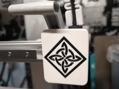 A1 and A1 mini X-axis motor covers. Celtic knot