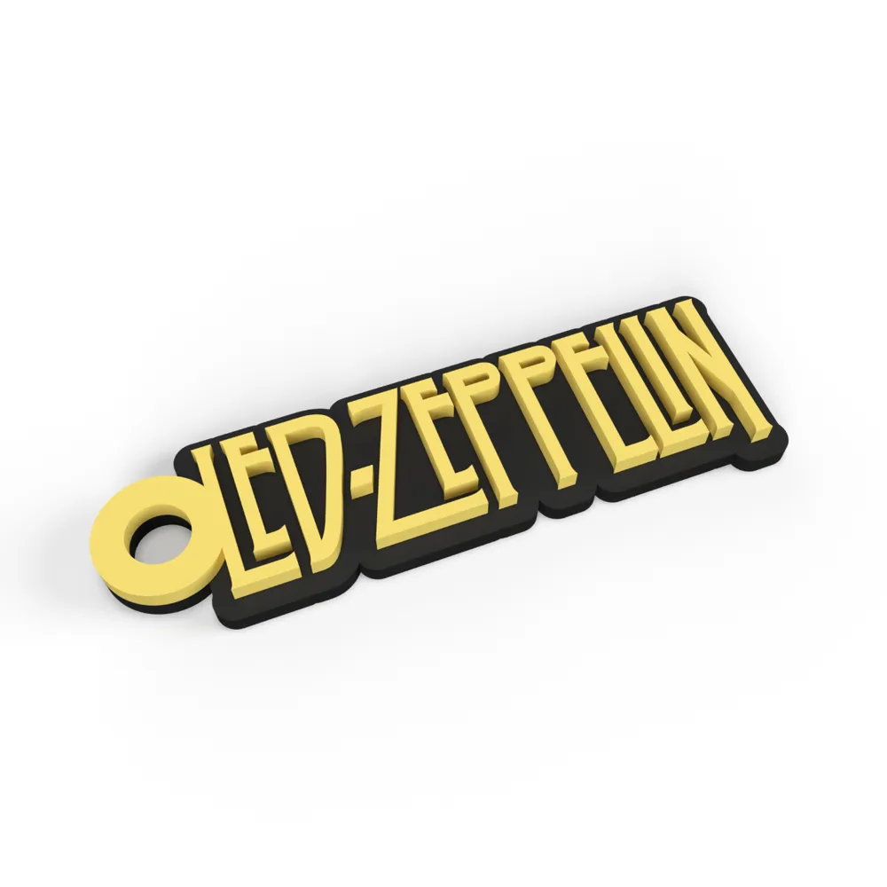 Bands Led Zeppelin keychain by nicodeimos MakerWorld