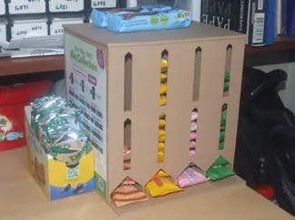 Protein Bar Dispenser