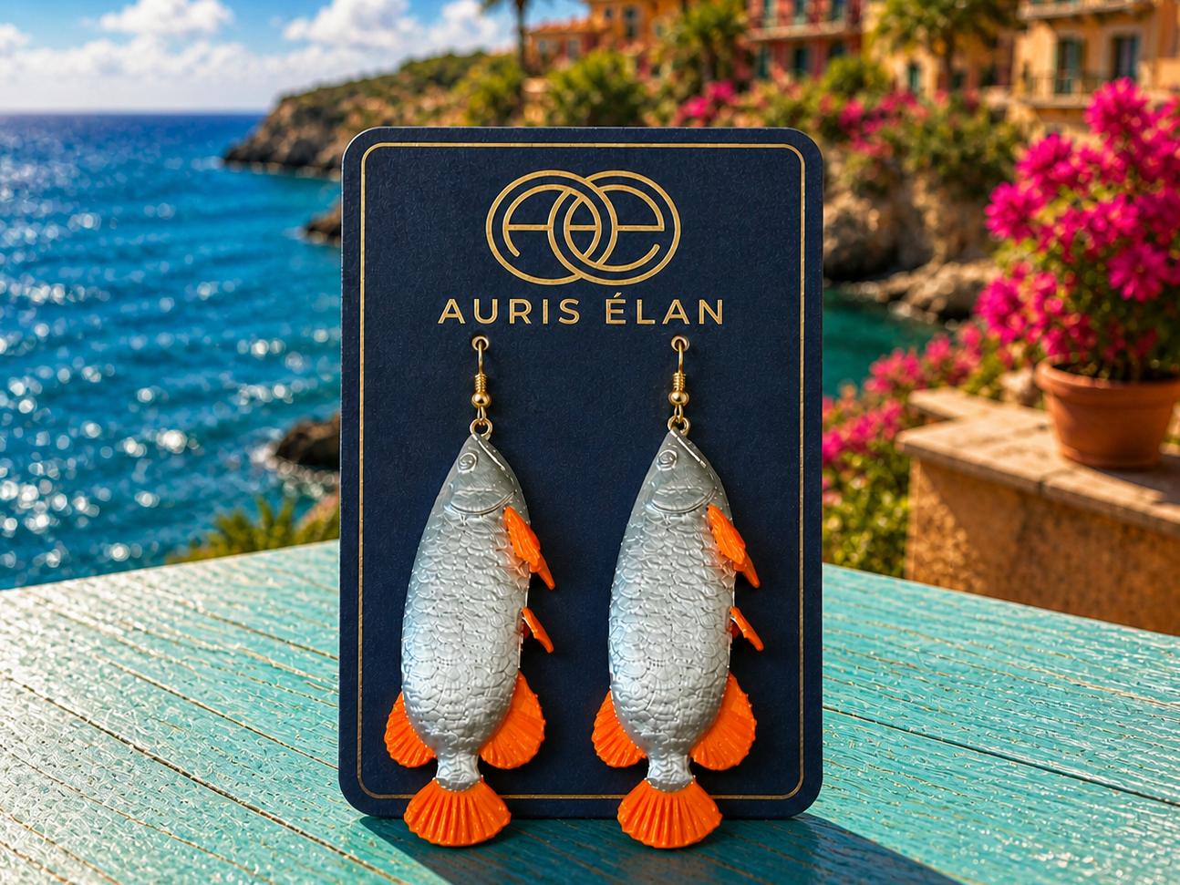 Arowana Lucky Fish Earrings