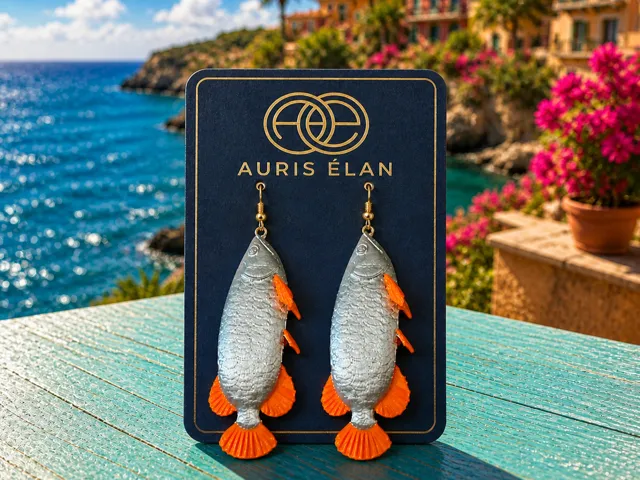 Arowana Lucky Fish Earrings