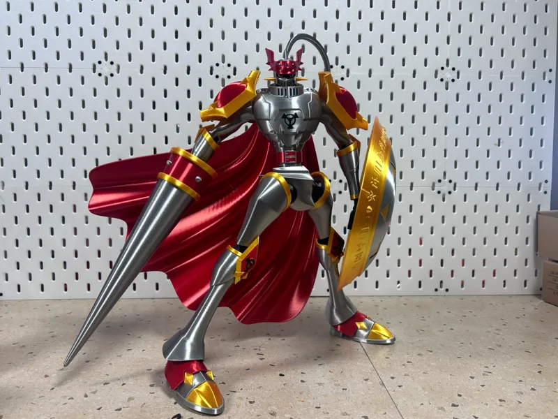 Gallantmon-红莲骑士兽-关节可动