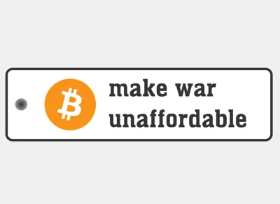 Bitcoin Backpack Tag