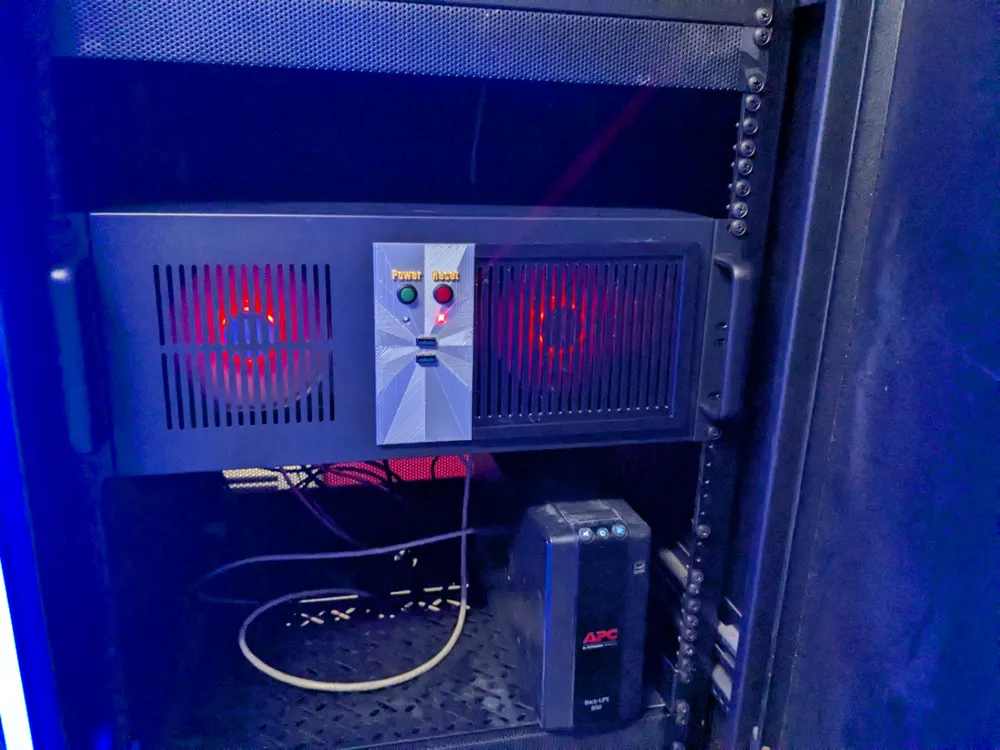 Pcb As Rack Front Panel rack pc front panels - Free 3D Print Model - MakerWorld