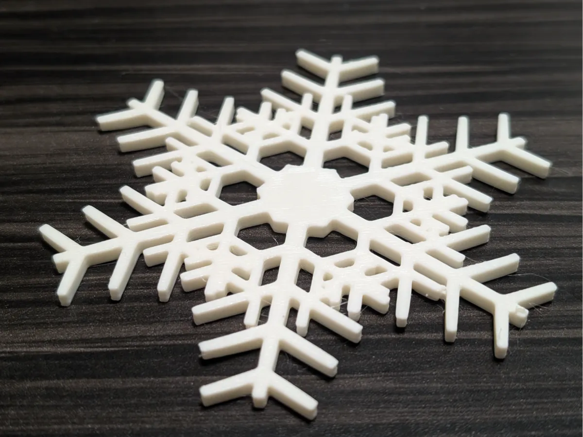 Snowflake Coaster - Free 3D Print Model - MakerWorld