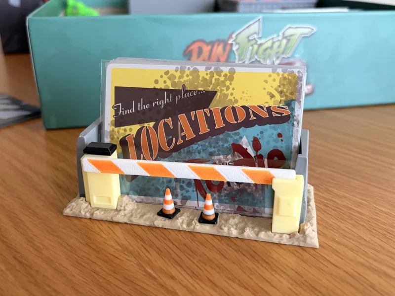 Run Fight or Die: Reloaded Locations Card Holder