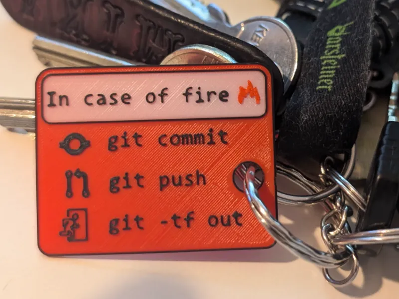 Git Key Ring