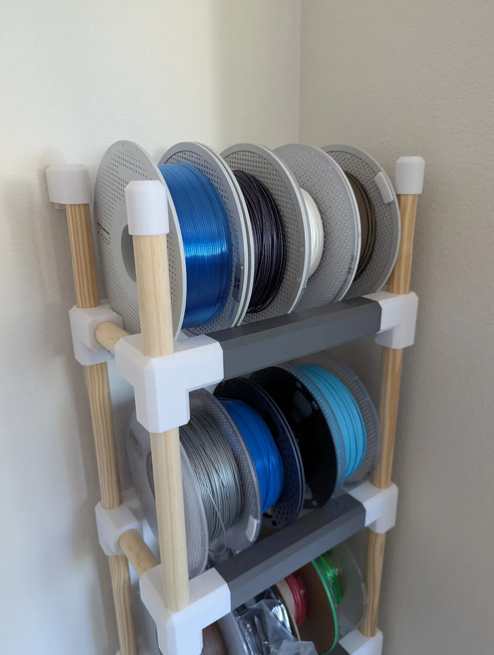 Filament Rack - Free 3D Print Model - MakerWorld