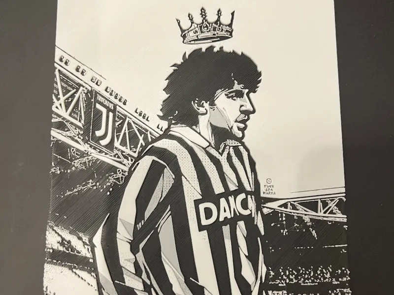 Alessandro Del Piero wall art