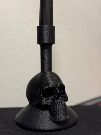 Skull Candle Holder
