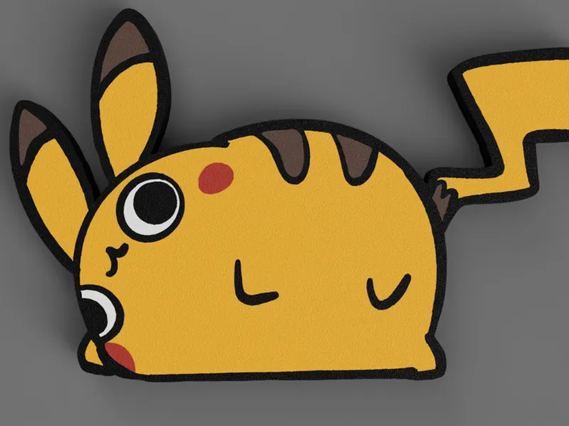 Pikachu chibi Keychan chibi