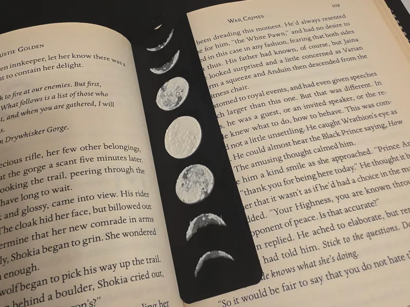 Moon Bookmark