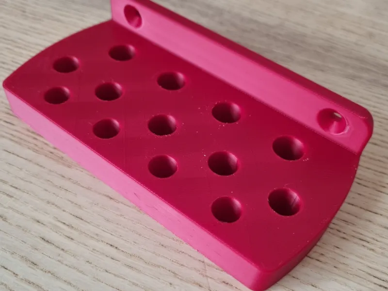 Screwdriver Organizer Holder Wall Mount Compact