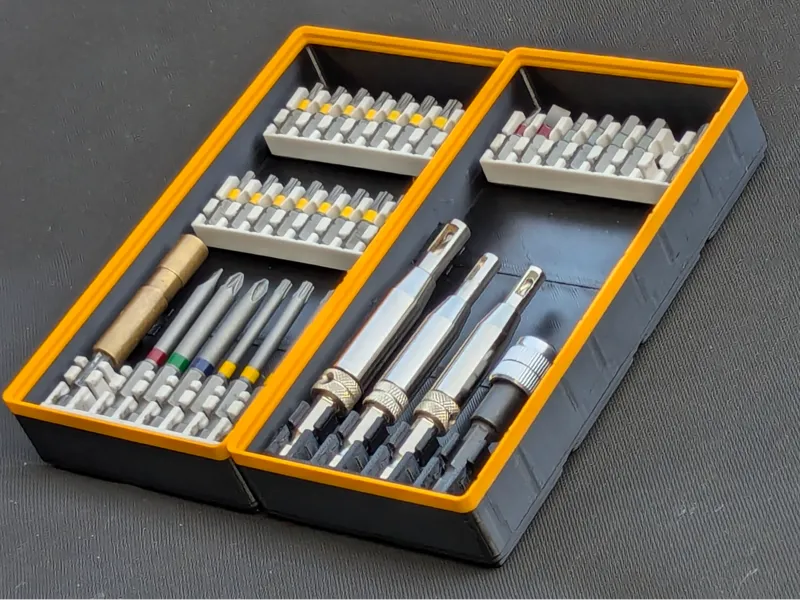 Gridfinity box for Bosch Pick and Click bitholder