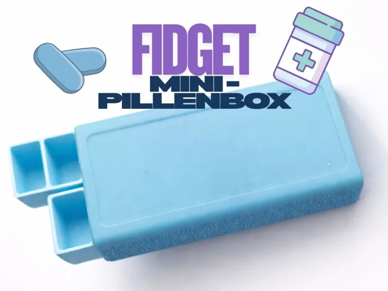 Fidget Mini-Pillenbox
