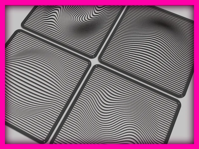 Proportional Transformations² - Wave Art (2D)