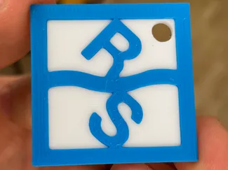 Rohde & Schwarz Logo and Keychain