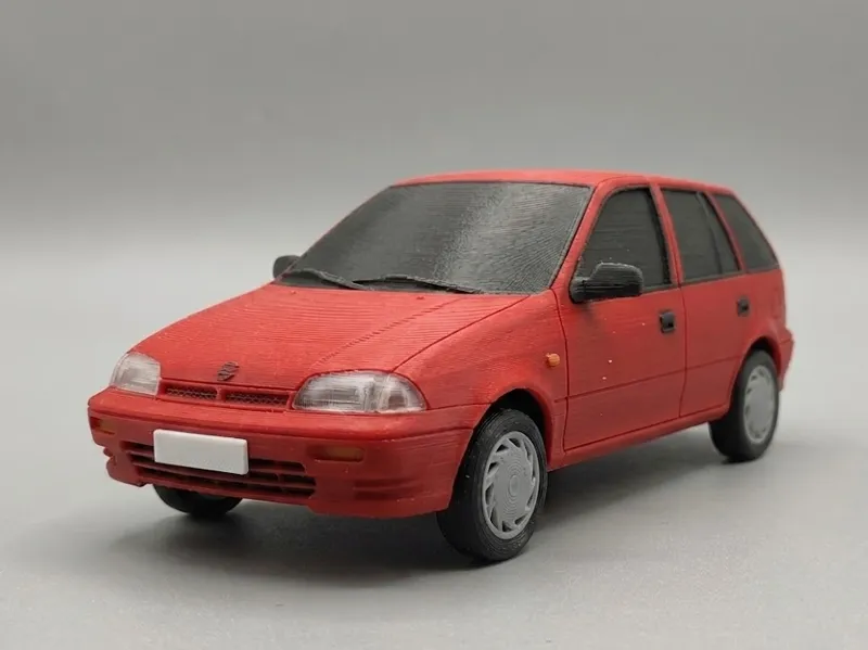 suzuki swift 1999 - 3d model