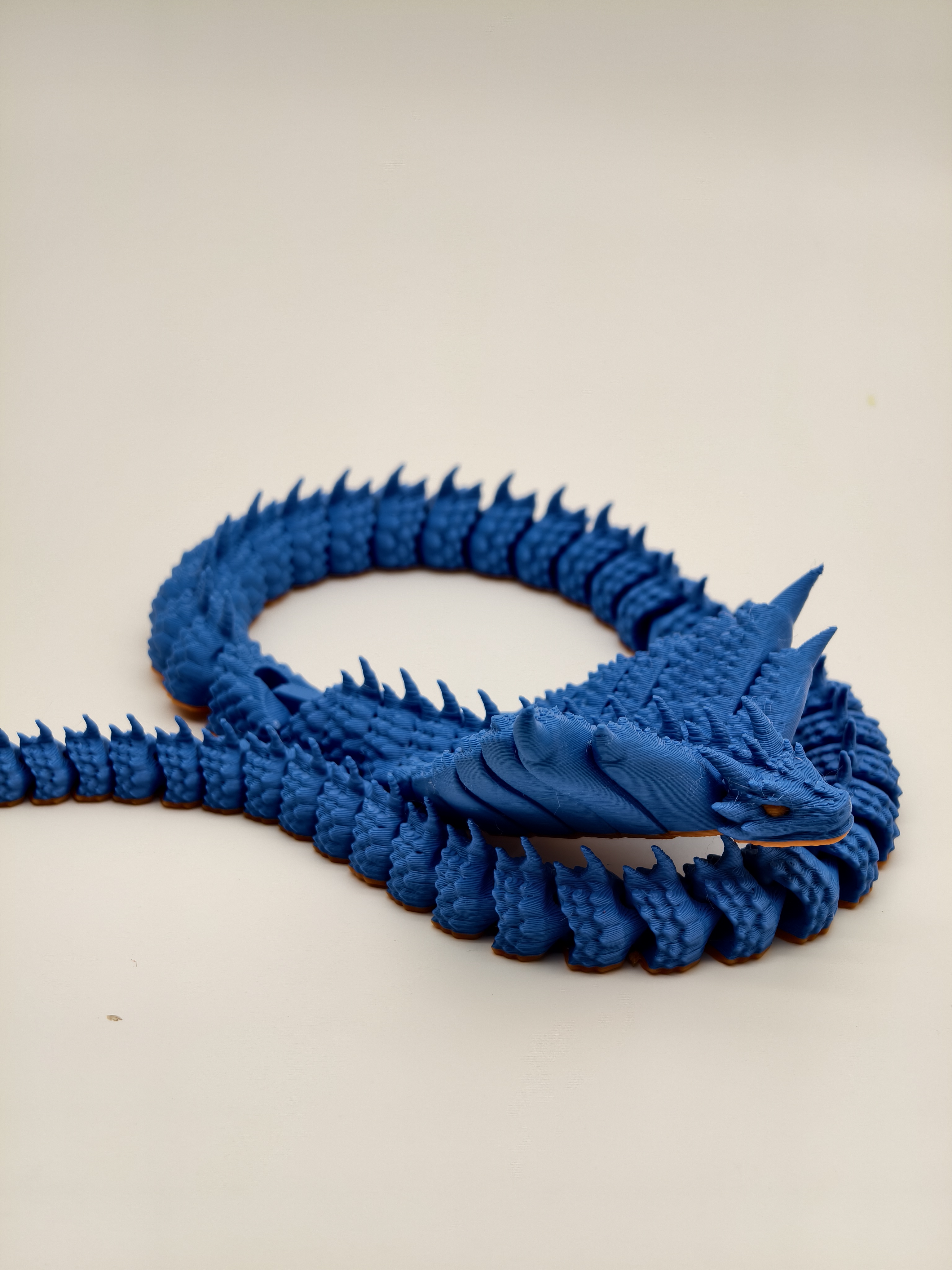 Miniatura 2 do modelo 3D 诛仙，黑水玄蛇，无需支撑，可以立起来，妖兽