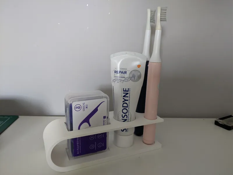 Dental hygiene organizer