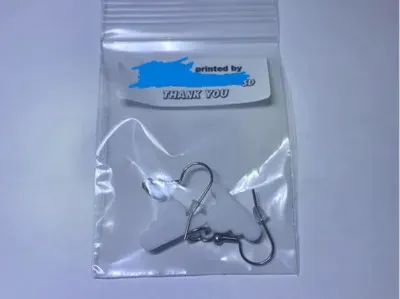 Cloud earrings view 3