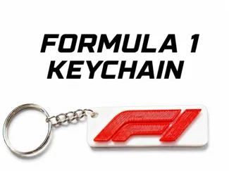Formula 1 keychain
