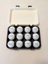 No Logo plain 12 ball box