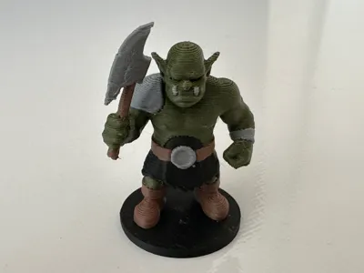Orc Tabletop Miniature Figurine - DND Mini-Fig
