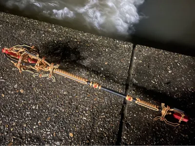 Chain-Segrity Fantasy Scepter (original design)