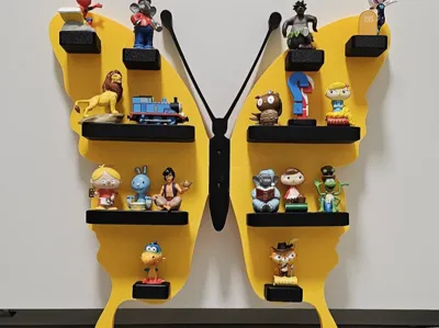 Tonie shelf / Butterfly / Tonies / Hanging shelf 