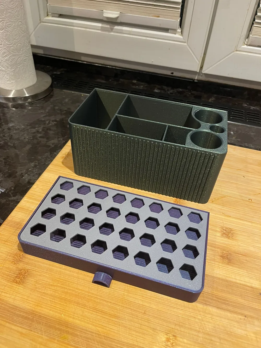 Multifunctional 3D Printed Kitchen Organizer - Free 3D Print Model ...
