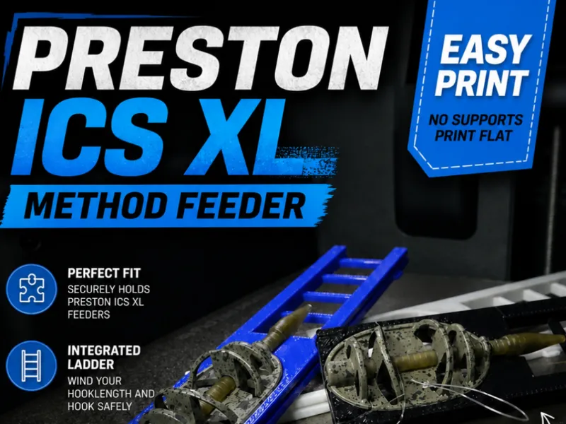 Organizer/Ladder for Preston ICS XL Method Feeder
