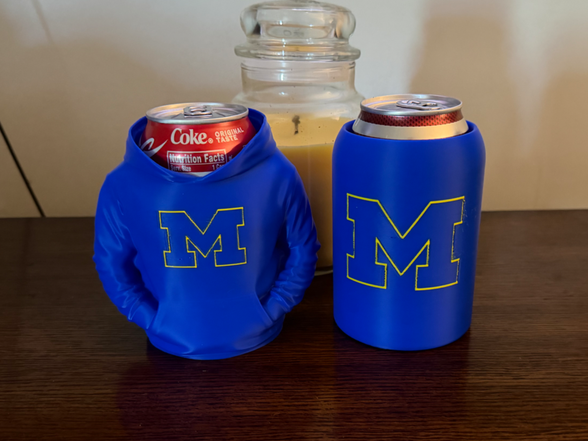 Michigan Can holder and hoodie can holder 3D model