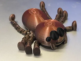 Articulated Jumping Spider Spood