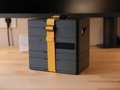 Pinecil Bento — Belt Strap Base