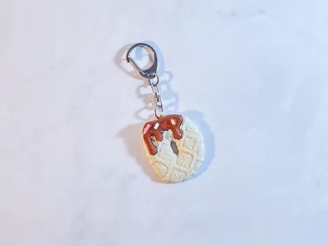 Letter D – Sweet 3D Keychain from 17-Letter Set
