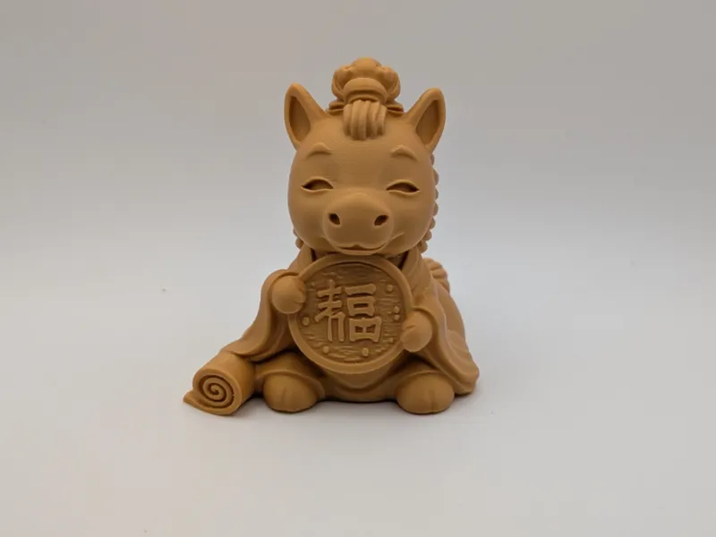 Year of the Horse Chinese Zodiac Fortune Figurine
