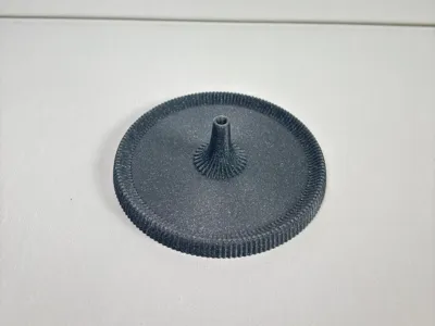 Elegant Round Textured Incense Holder
