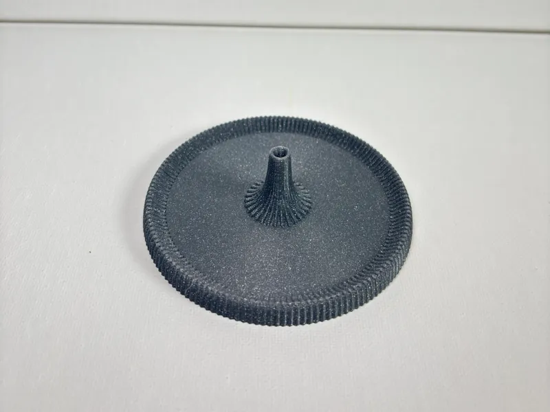 Elegant Round Textured Incense Holder