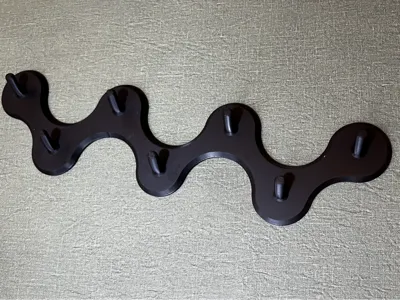 Wavy Kitchen Utencil Hanger