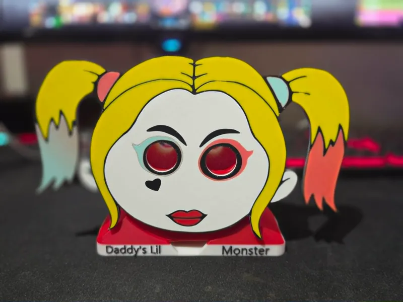 Harley Quinn Scrub Mommy Holder