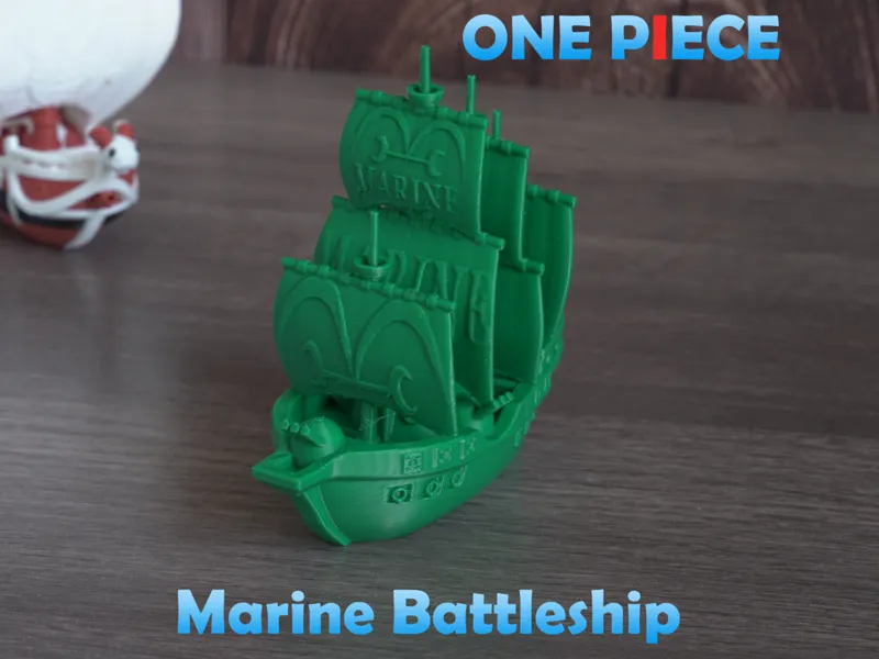 Mini Marine Battleship from One Piece
