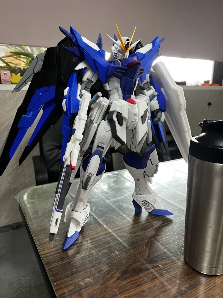 Rising Freedom Gundam original 1/100 enlarged 200% - Free 3D Print