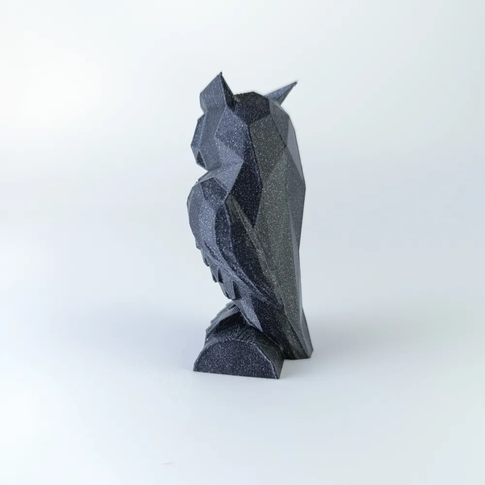 Owl low poly - Free 3D Print Model - MakerWorld